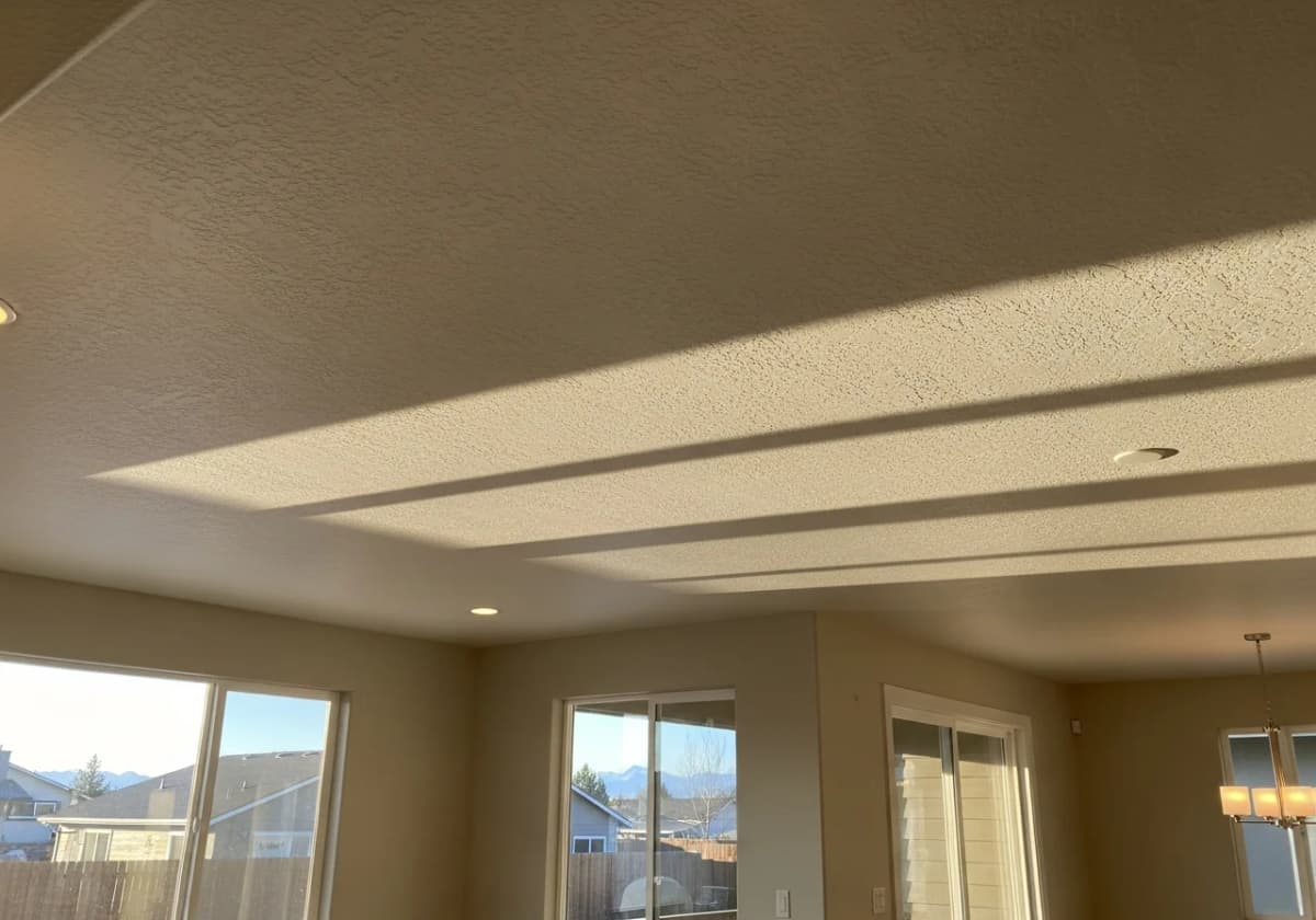 Ceiling Texture & Retexturing in Boise — Iron Crest Remodel