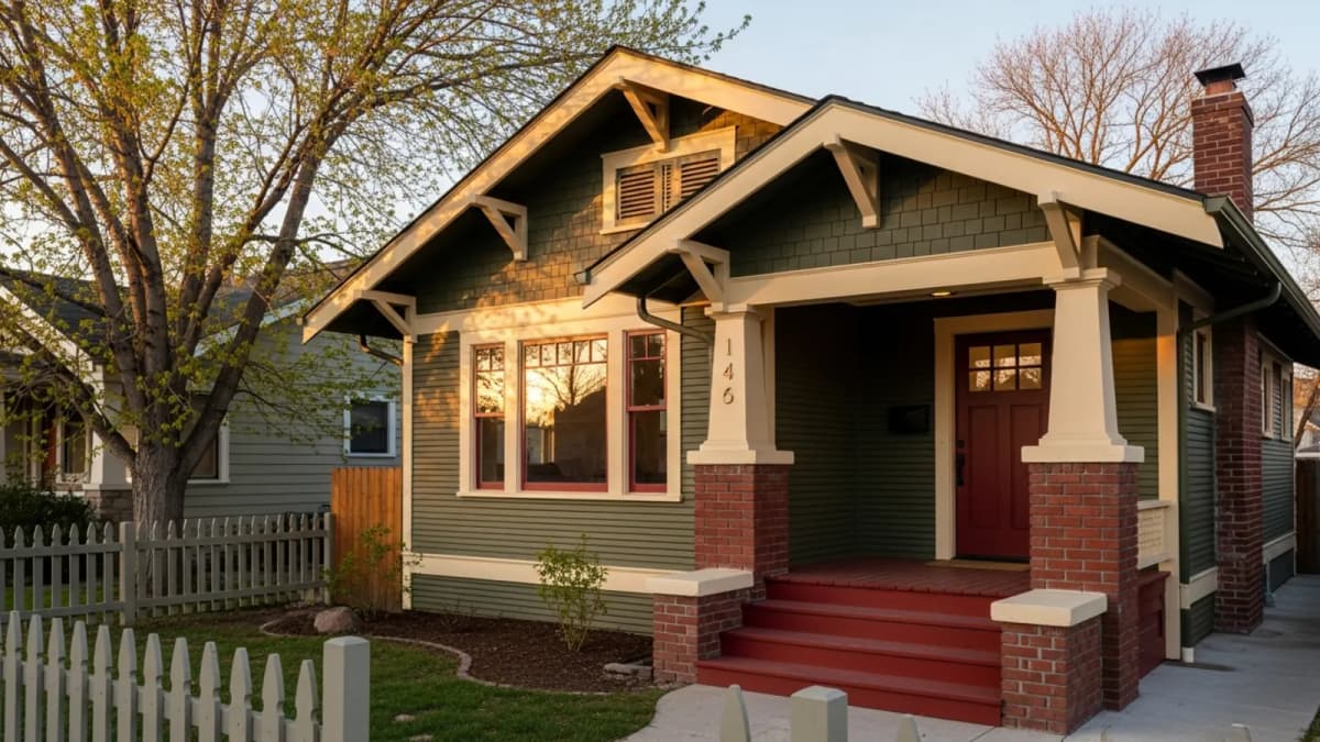 Exterior Painting in Boise's North End — Iron Crest Remodel