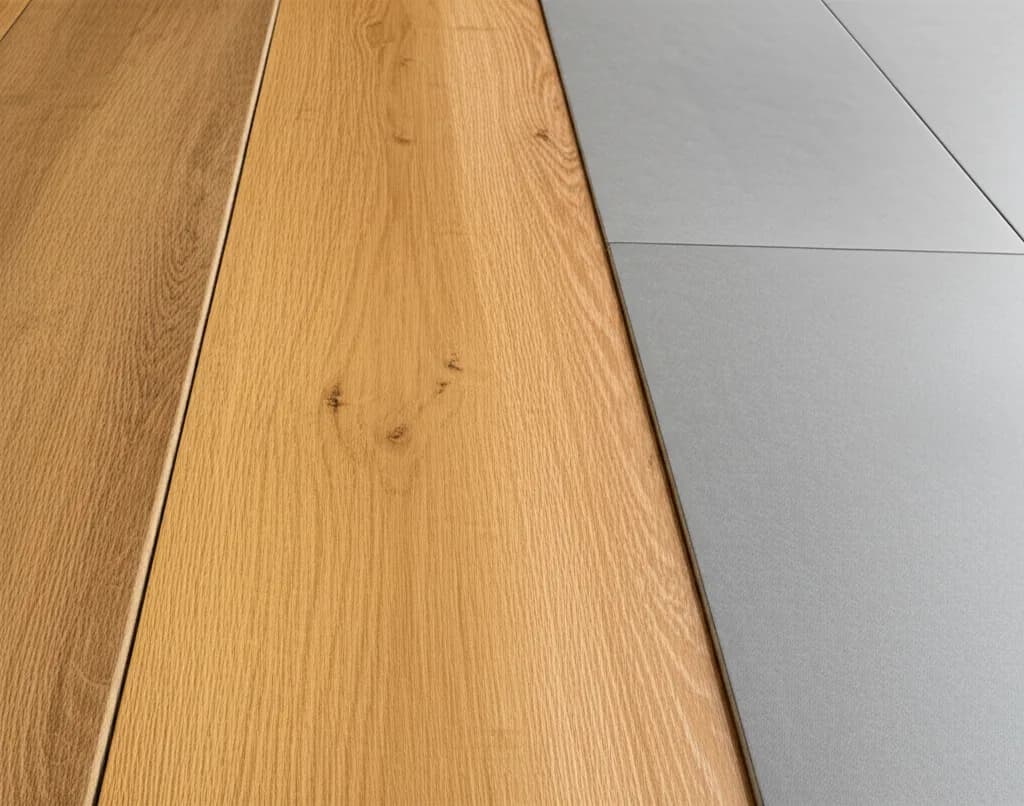 LVP flooring in kitchen