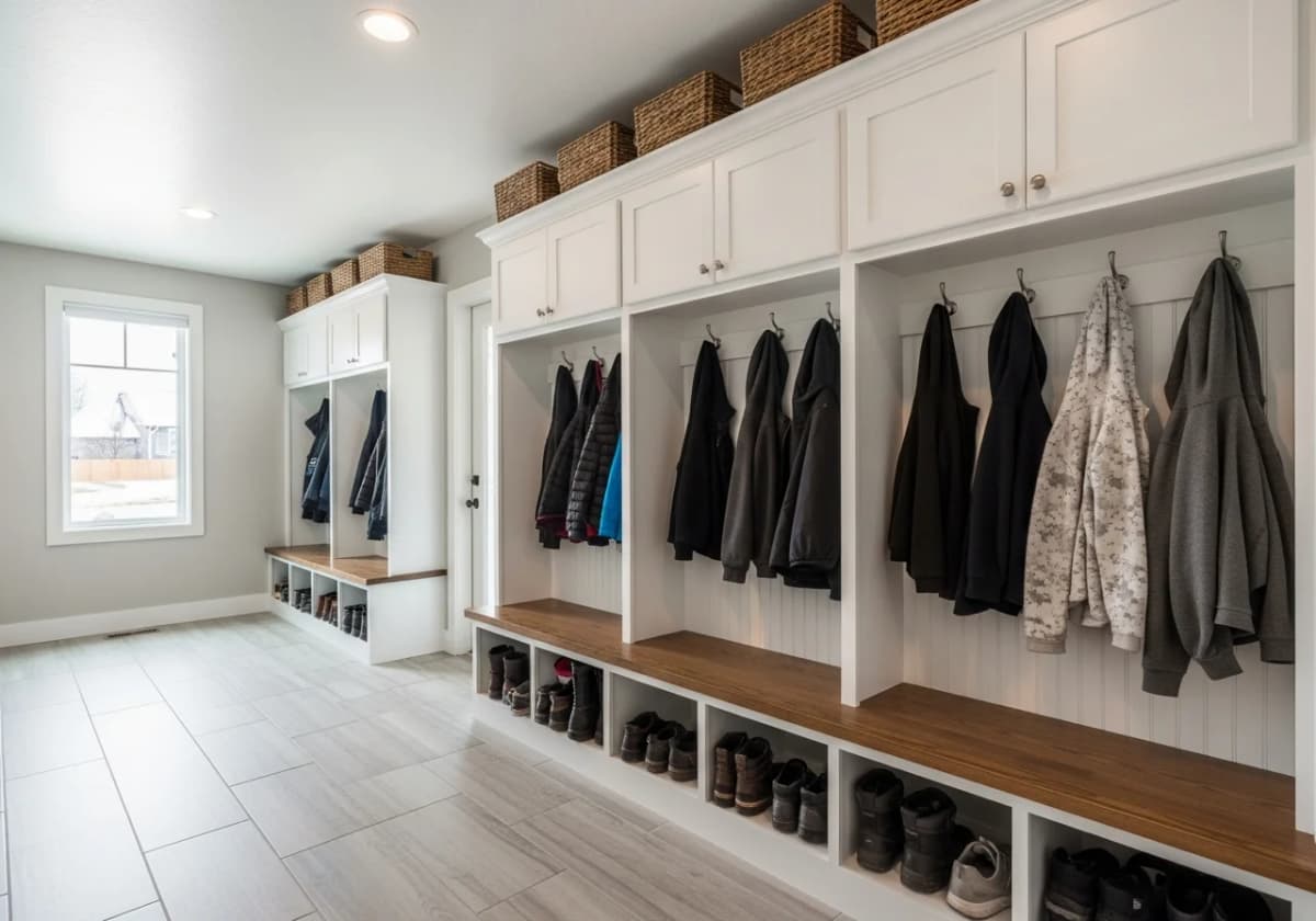 Mudroom Storage Ideas in Boise — Iron Crest Remodel