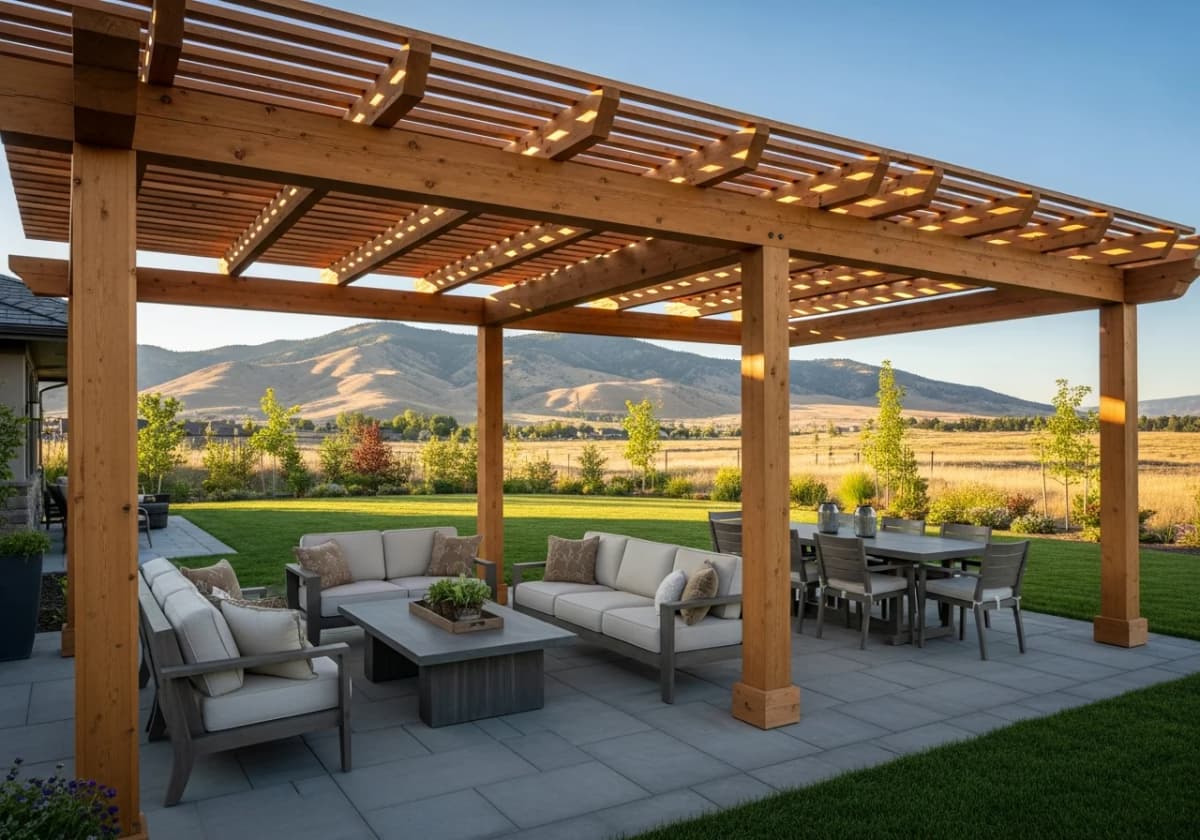 Pergola Builder in Boise — Iron Crest Remodel