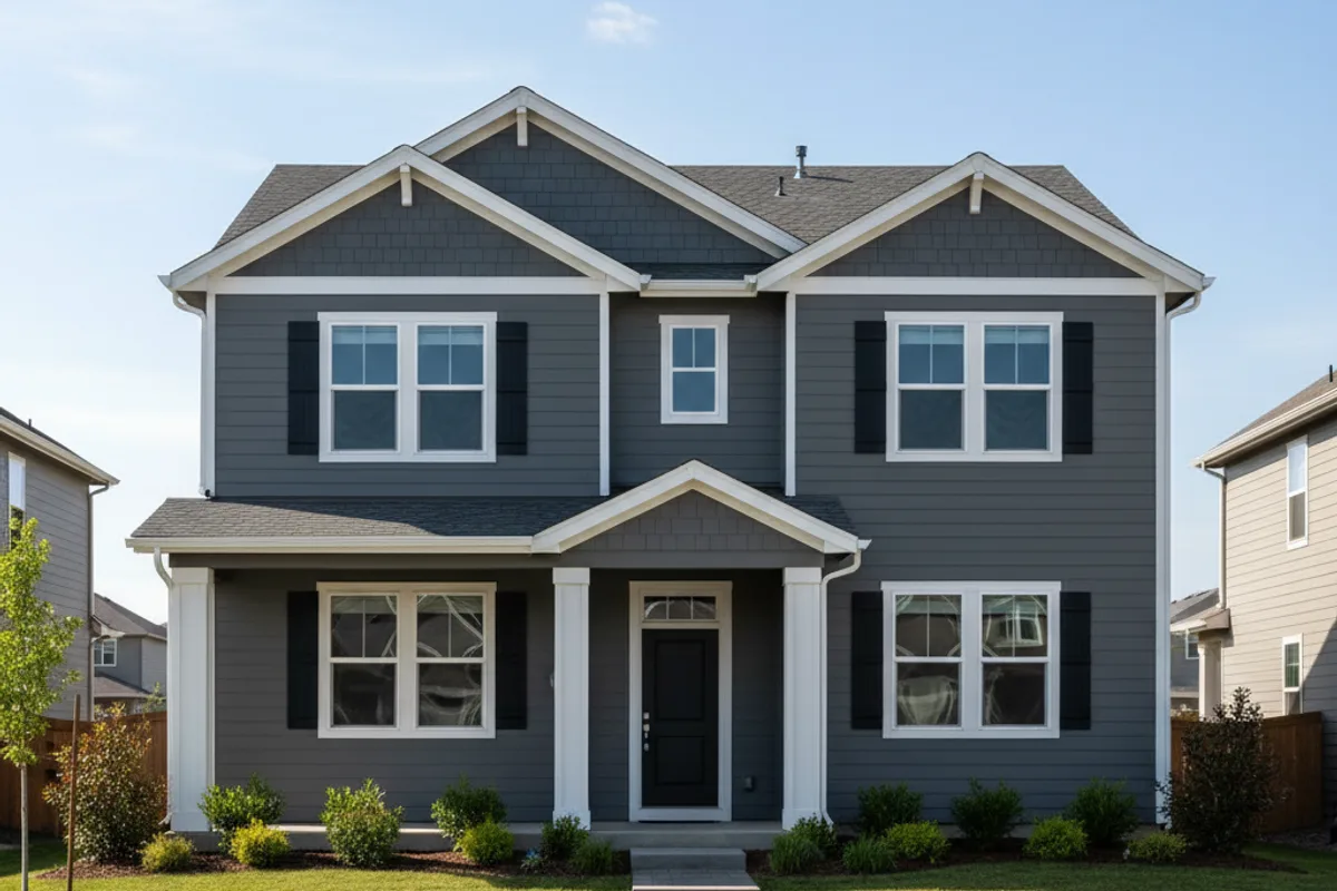 After: completed exterior painting in Crimson Point, Kuna