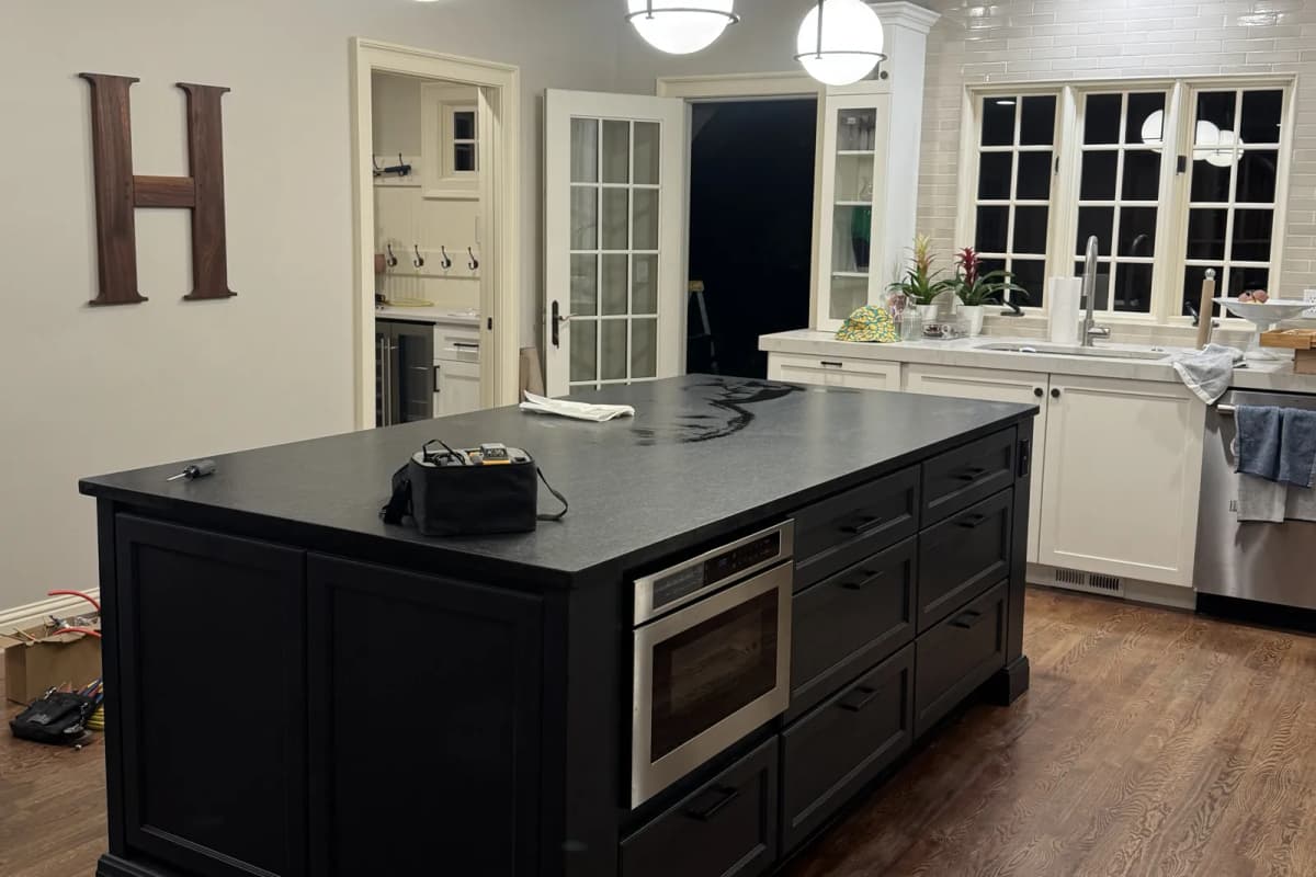 Custom Kitchen Island Replacement in Eagle