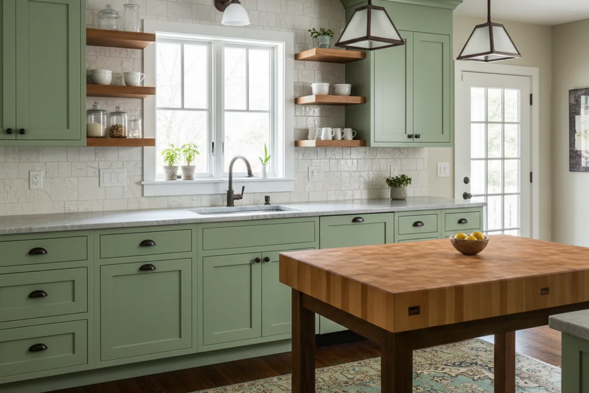 After: completed kitchen remodeling in Expo area, Garden City