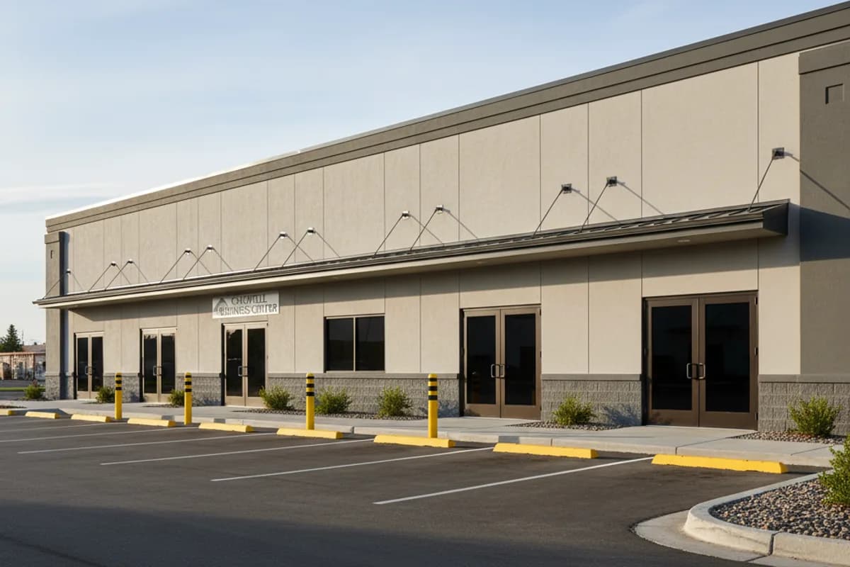 After: completed exterior painting in Karcher area, Caldwell