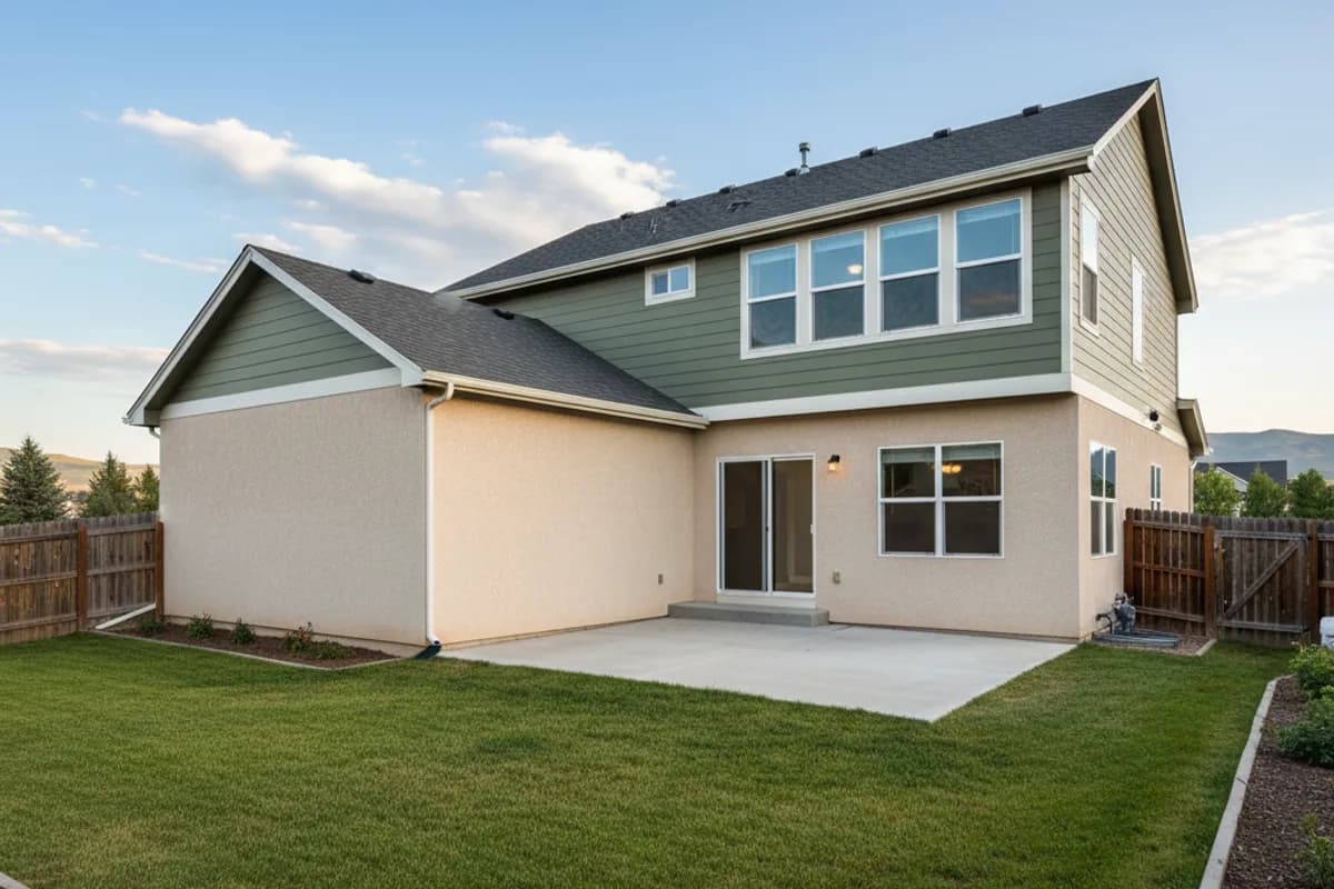 Before: original condition before home additions in Lakemoor, Eagle