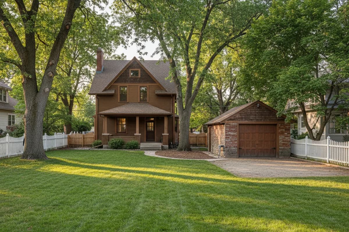 Before: original condition before adu construction in North End, Boise