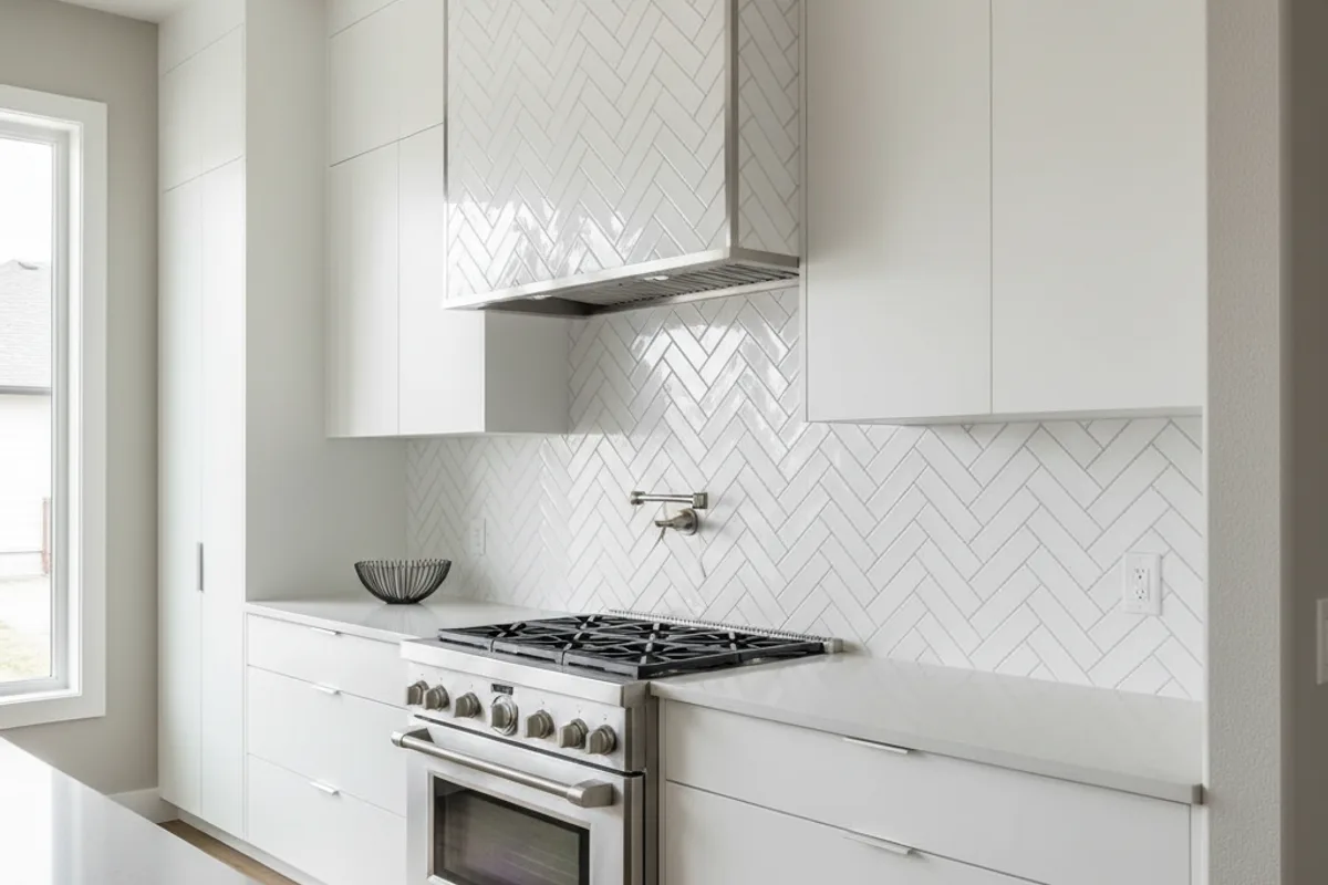 After: completed tile installation in Ten Mile area, Meridian