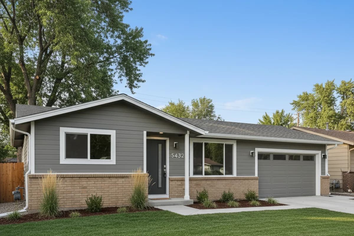 After: completed window replacement in West Boise, Boise