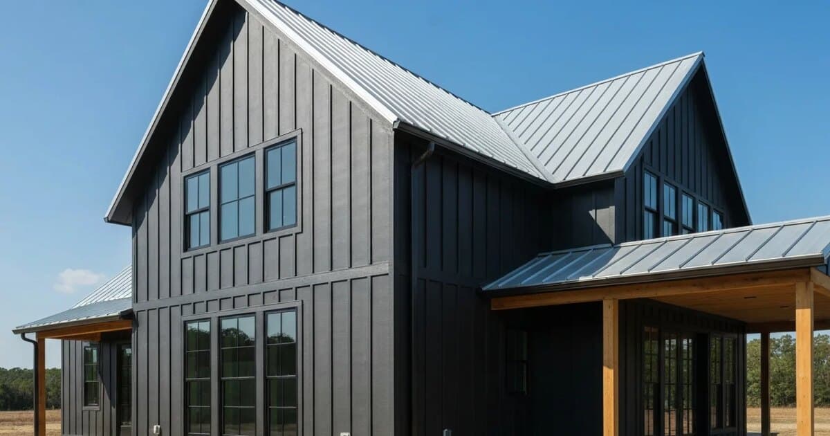 HardiePanel Vertical Siding — example installation