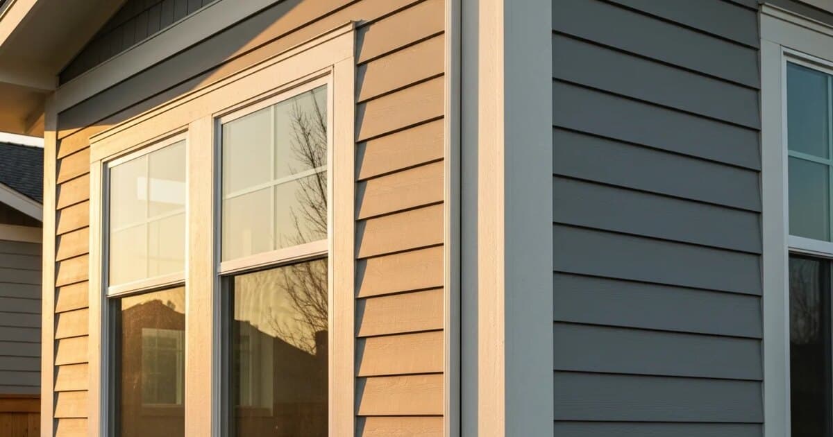 HardiePlank Lap Siding — example installation