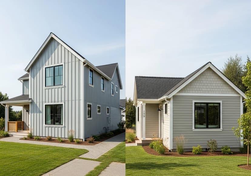Matching or Complementary Siding