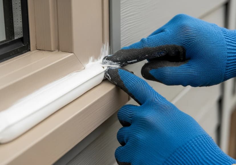 Exterior Caulk — DAP Dynaflex Ultra or OSI Quad