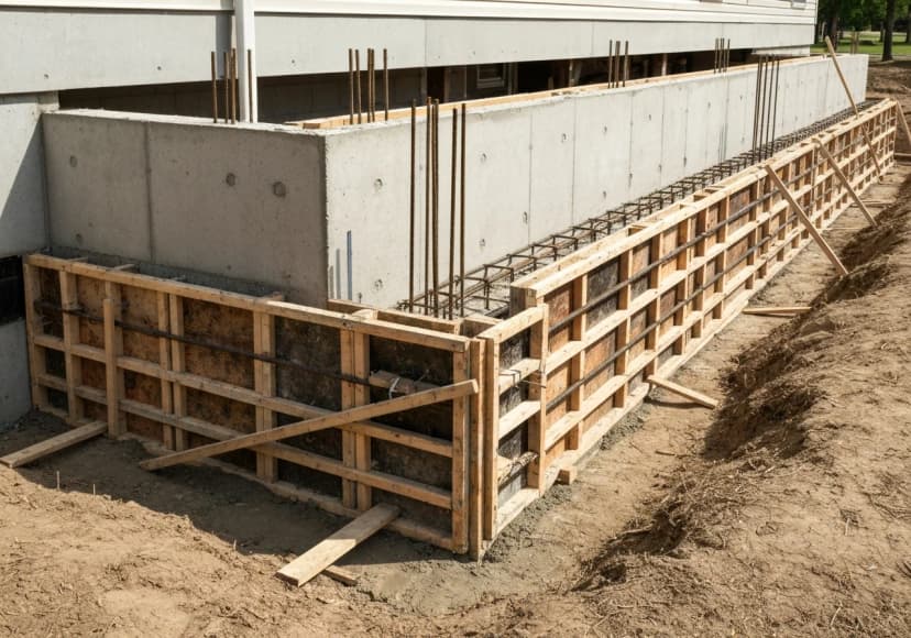 Concrete Foundation (Stem Wall or Slab)