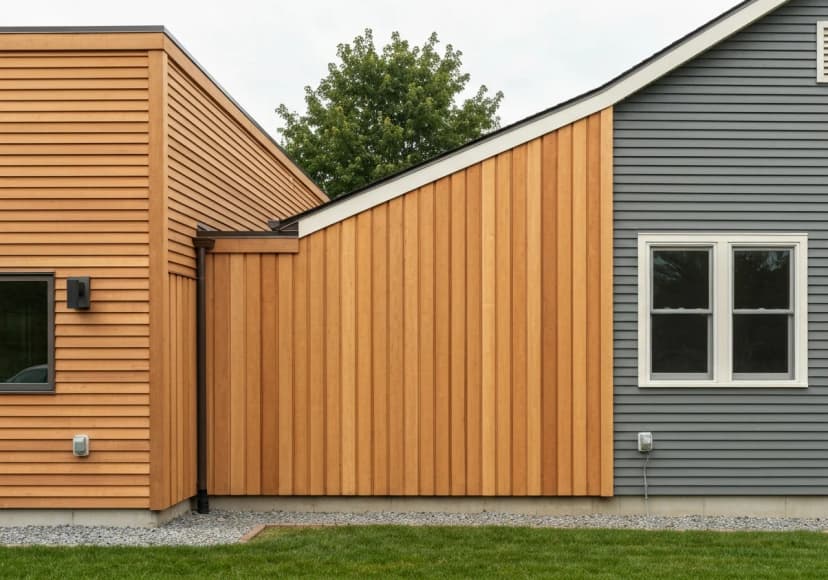 Matching Exterior Siding
