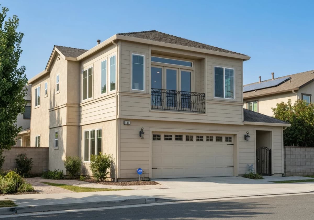 Completed second-story addition on a previously single-story Boise home