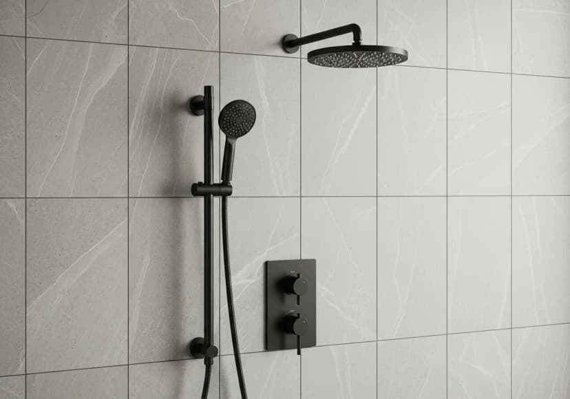 Shower Valve and Fixture Set