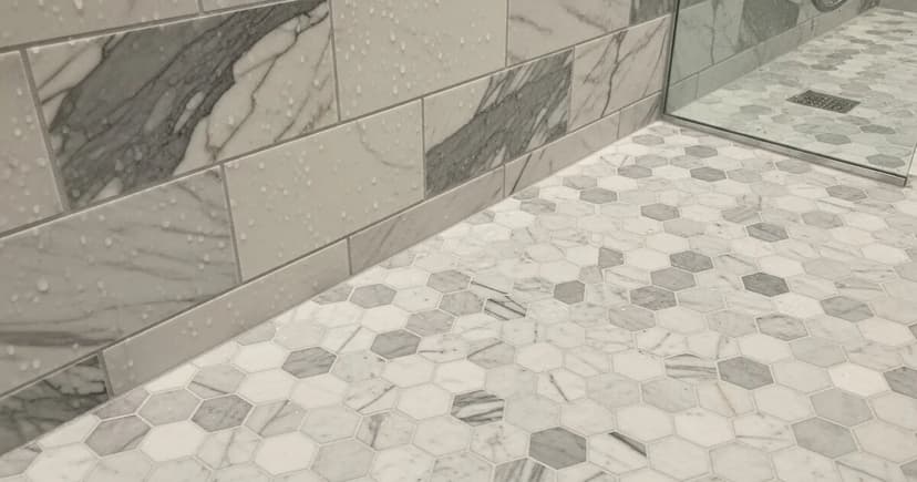 Natural stone (marble, travertine)