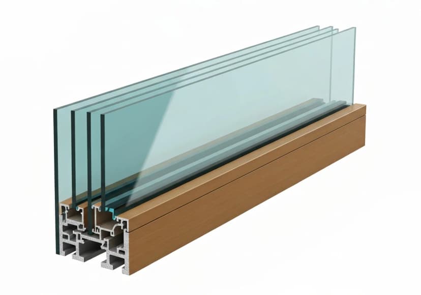 Low-E Glass with Argon Fill